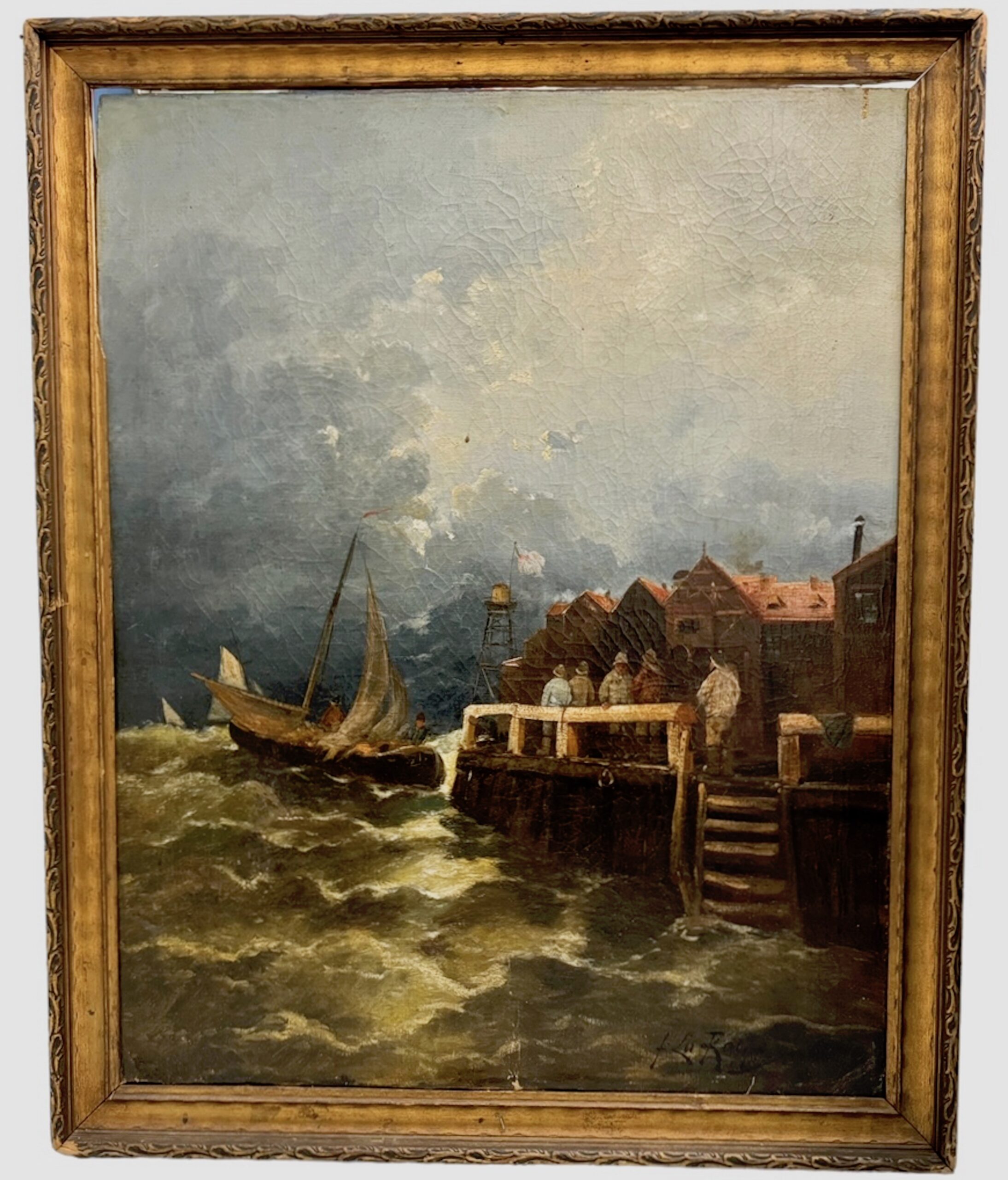 Painting: Fishing Wharf
