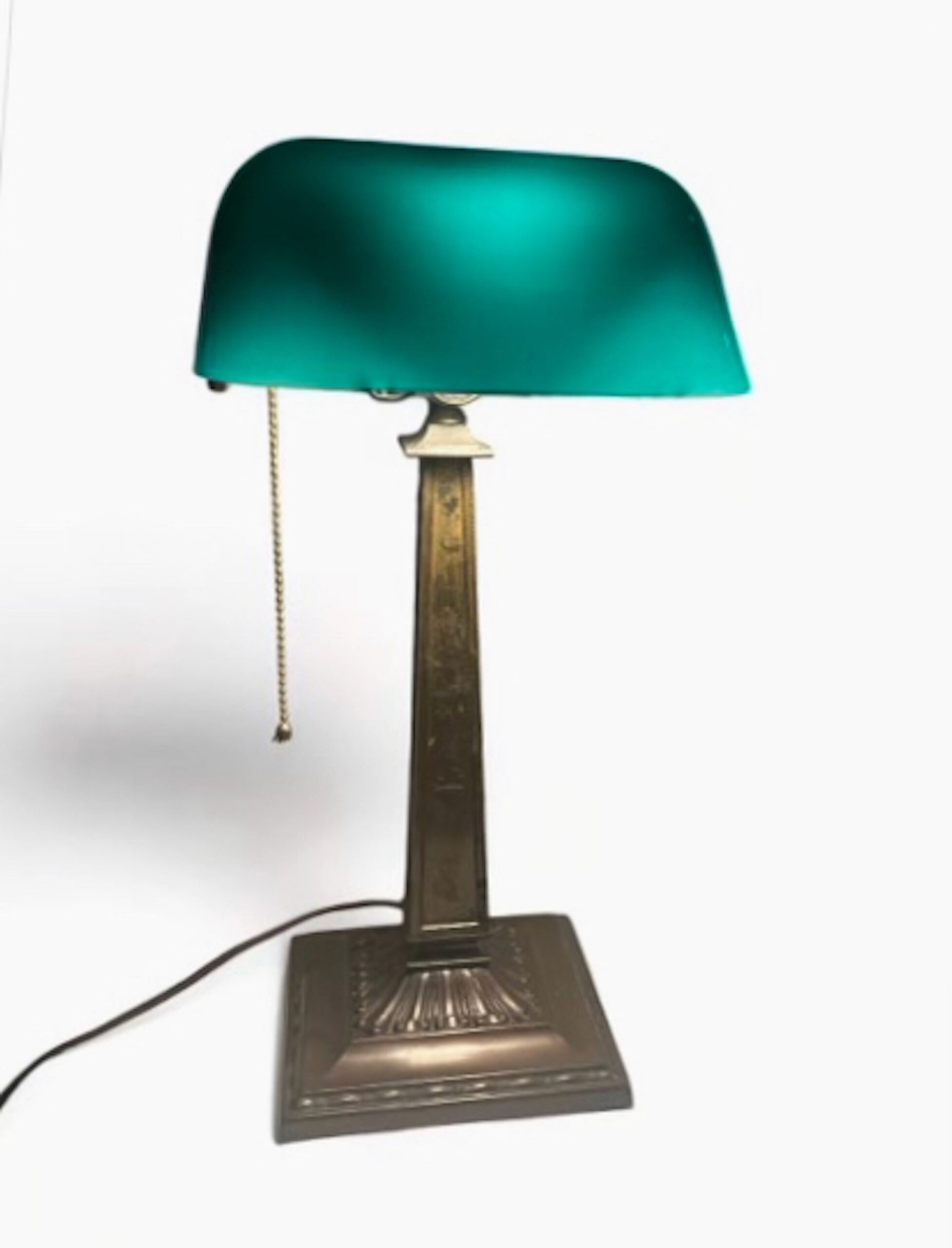 Emeralite, Adjustable Bankers Desk Lamp, c. 1917