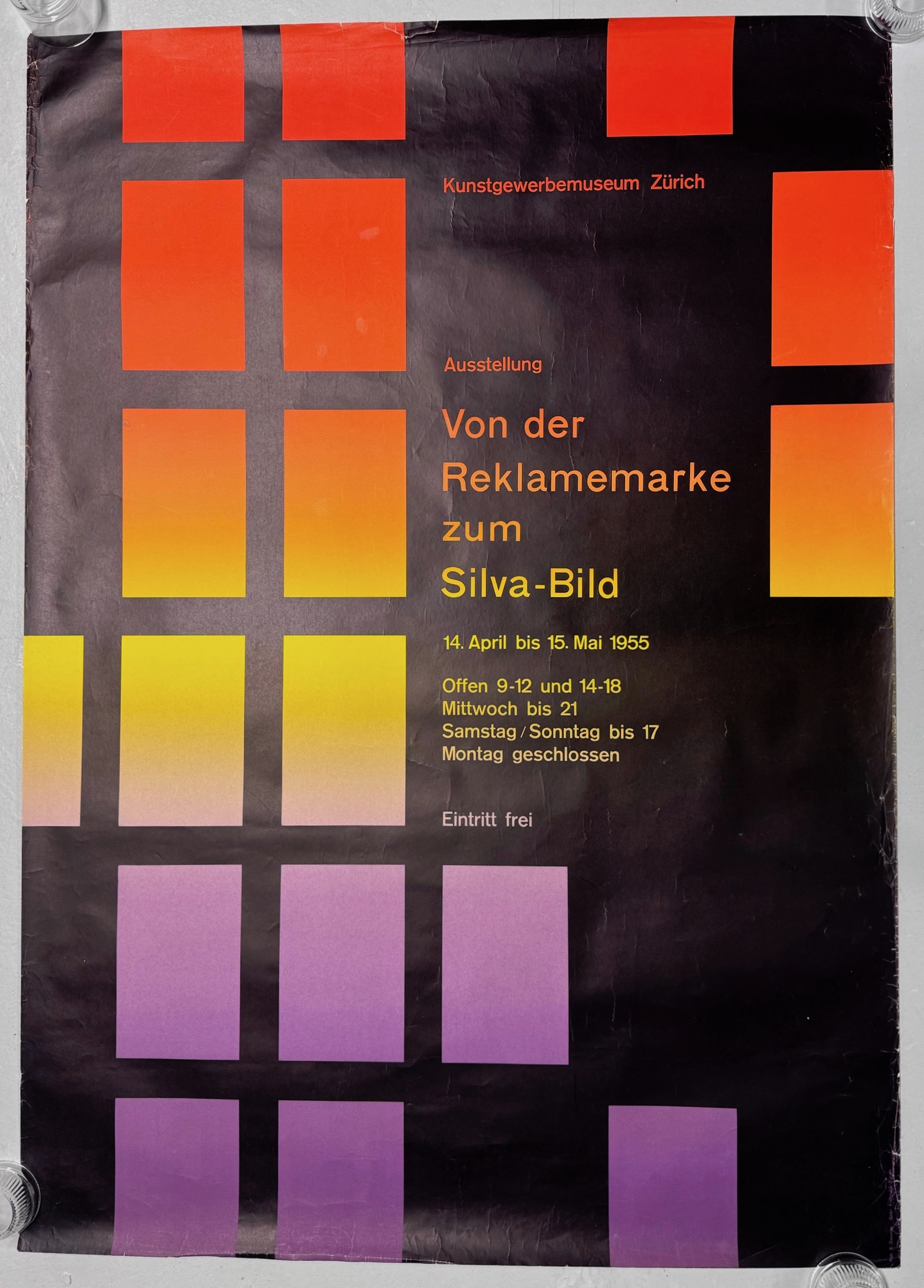 Original Poster, Rob S. Gessner, Switzerland, 1955