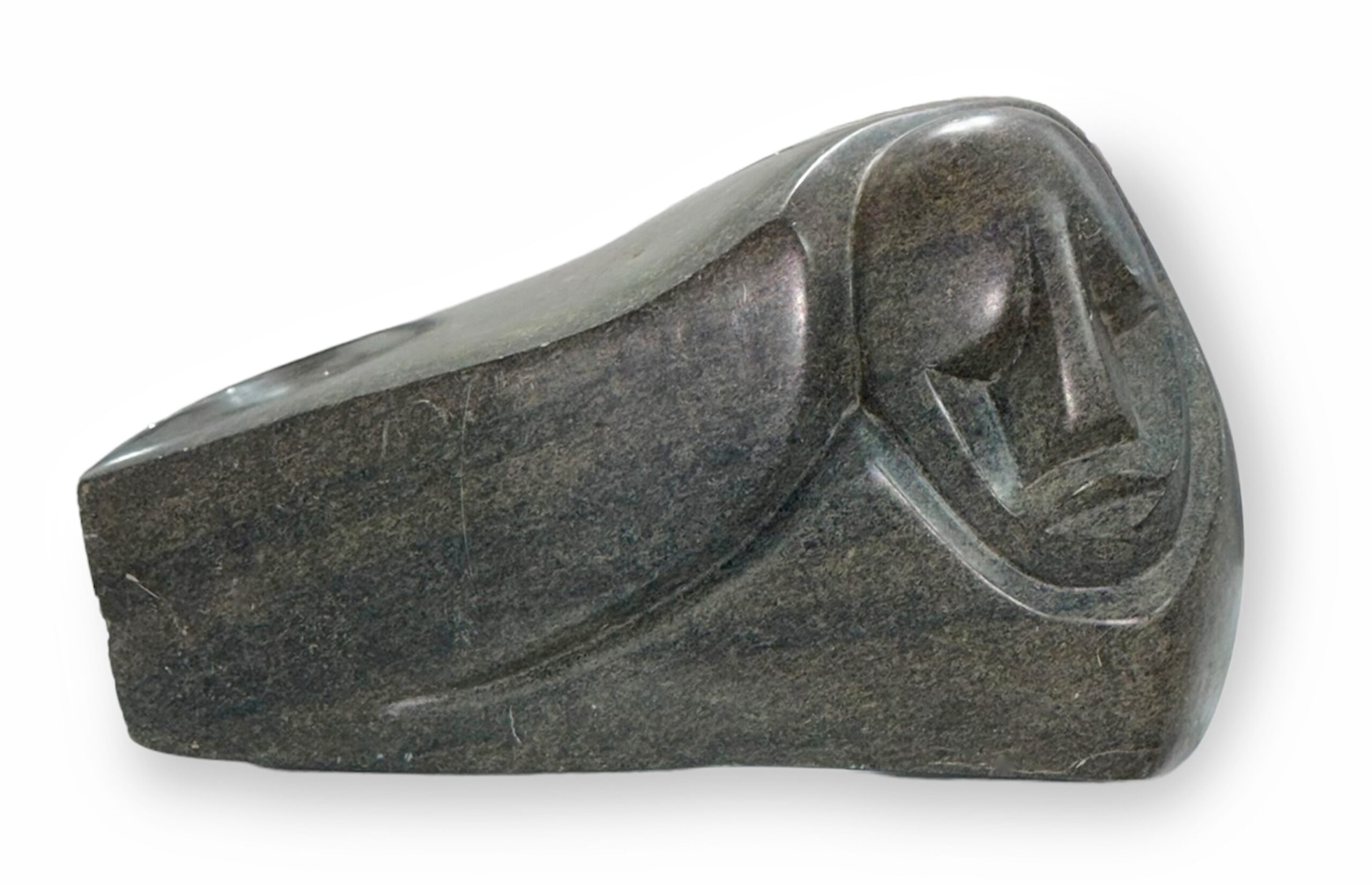 Richard Mteki, Carved Shona Figurative Stone Sculpture