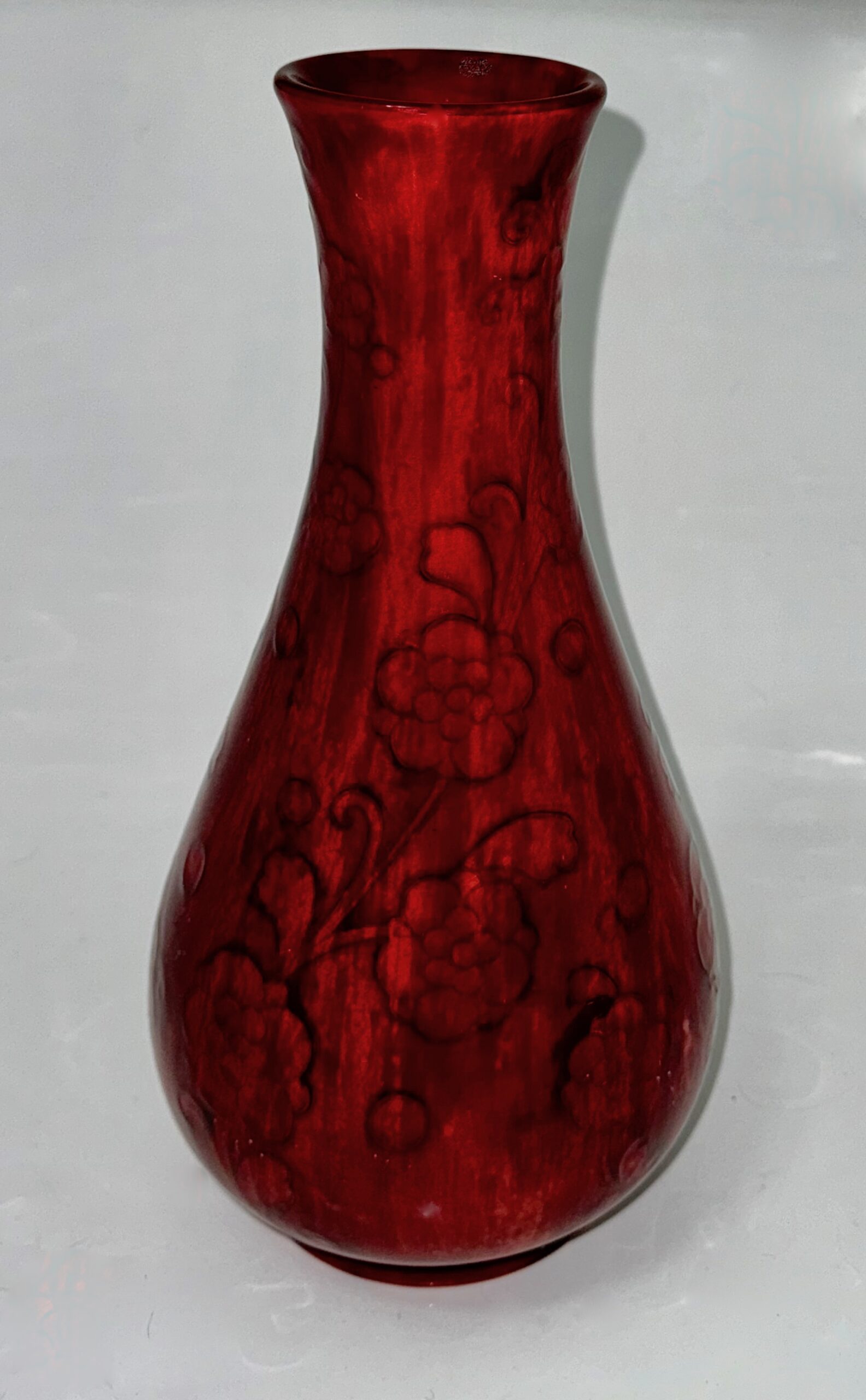 Moorcroft Flambe Glaze Blossom Vase c.1925