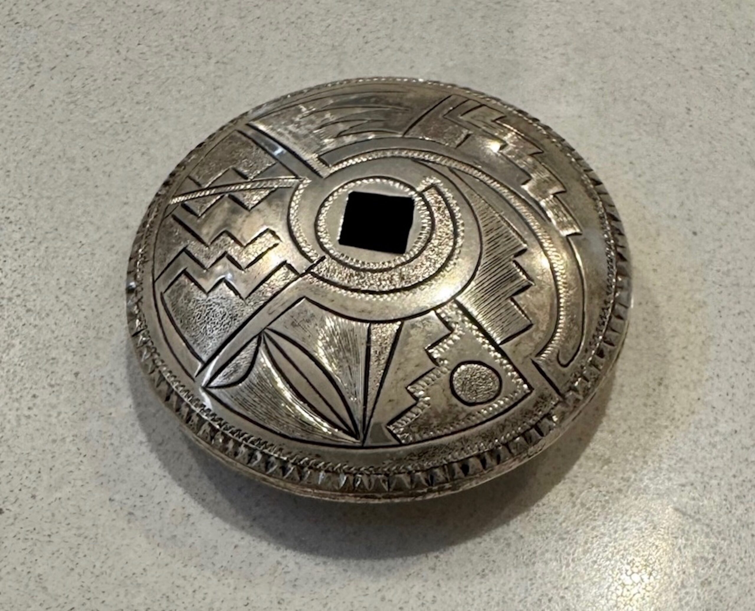 Howard Sice, Hopi Silversmith, Seed Pot