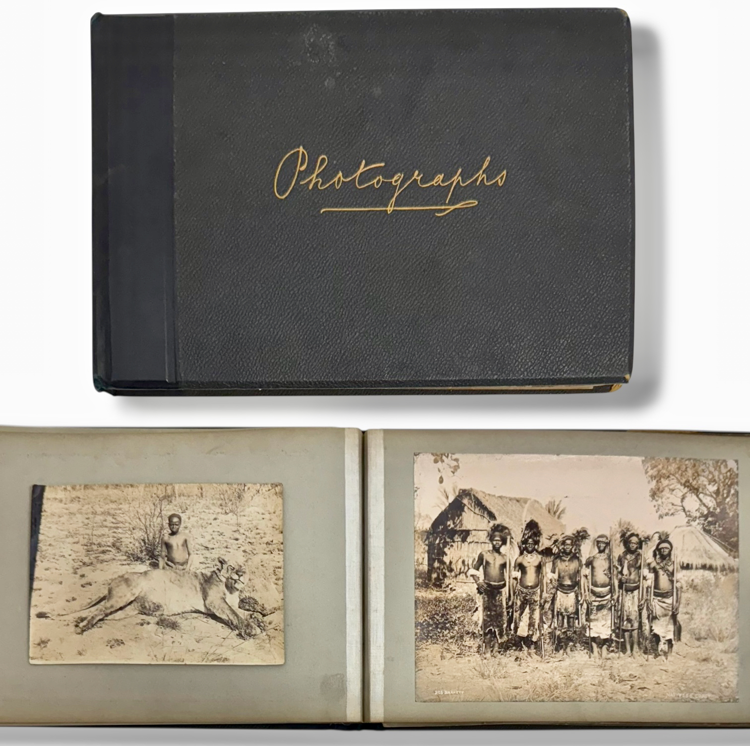 South Africa Photograph Album by Barnett, c.1890