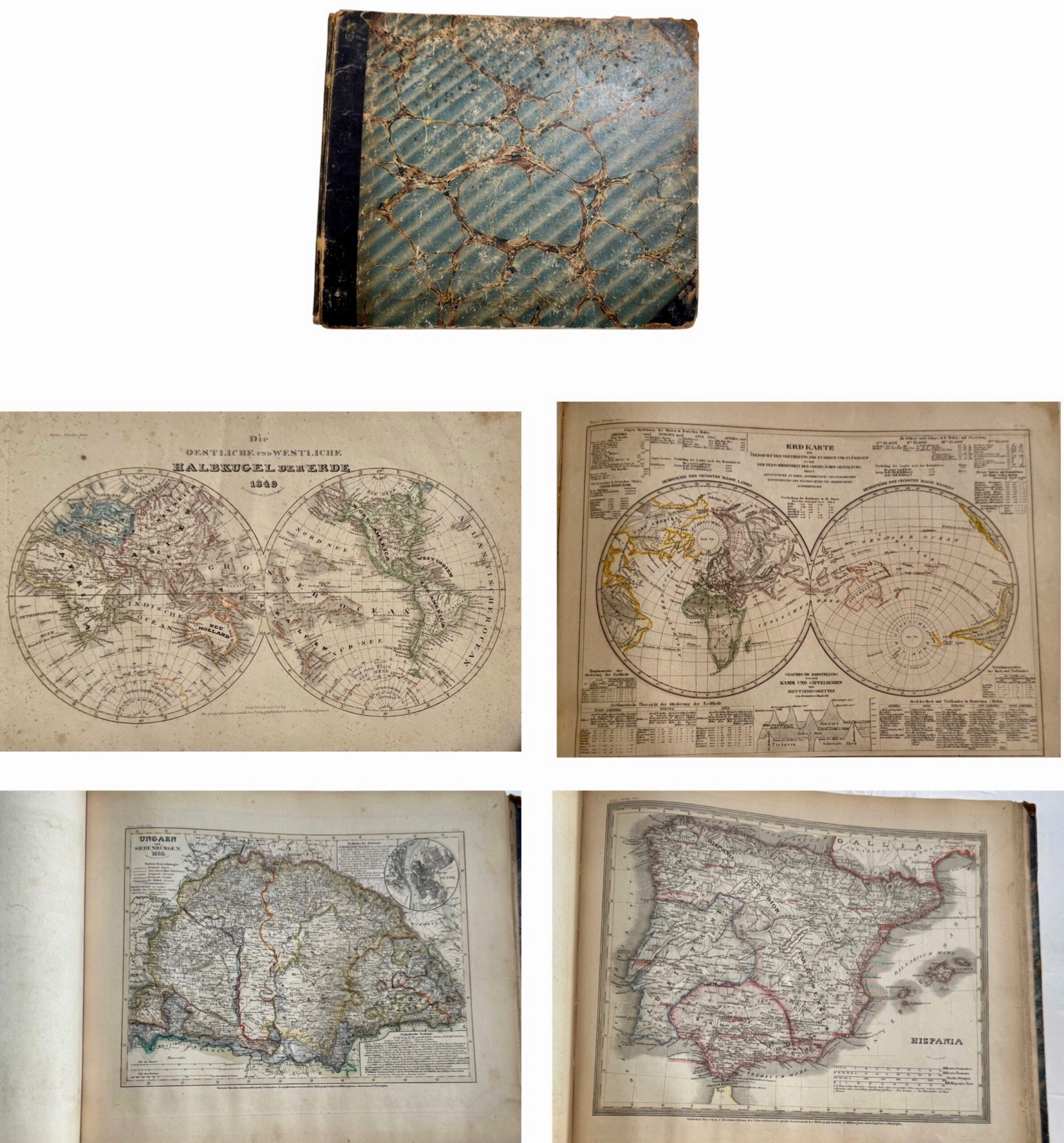 Meyers Groschen-Atlas, 1848