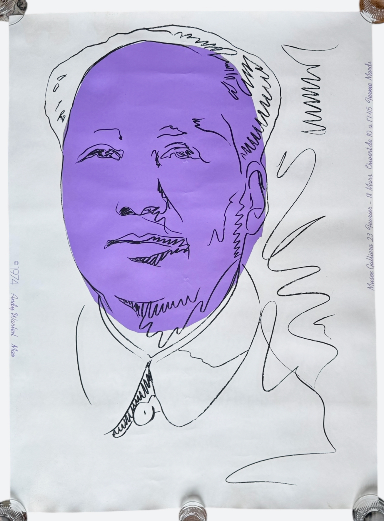 Andy Warhol, Mao, 1974