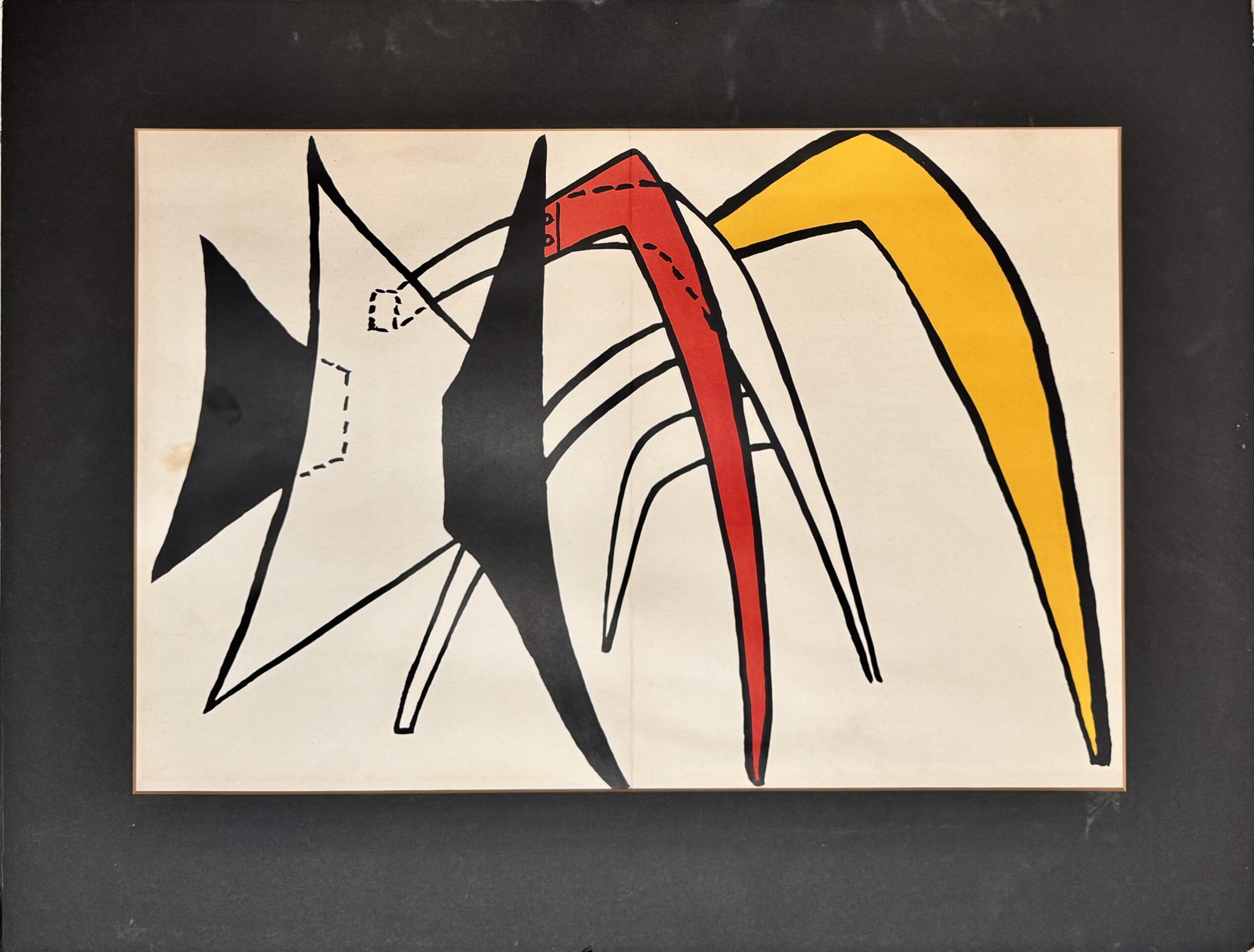 Alexander Calder Derriere Le Miroir, 1963