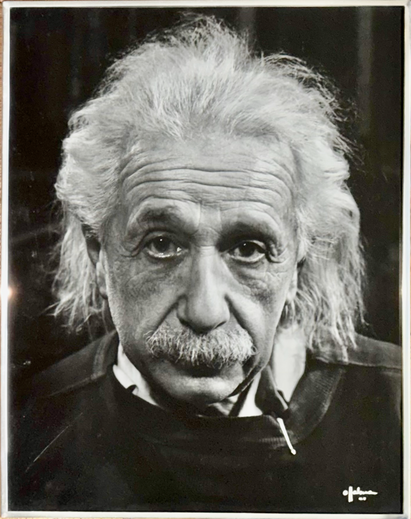 Phillipe Halsman Signed Photograph of Albert Einstein