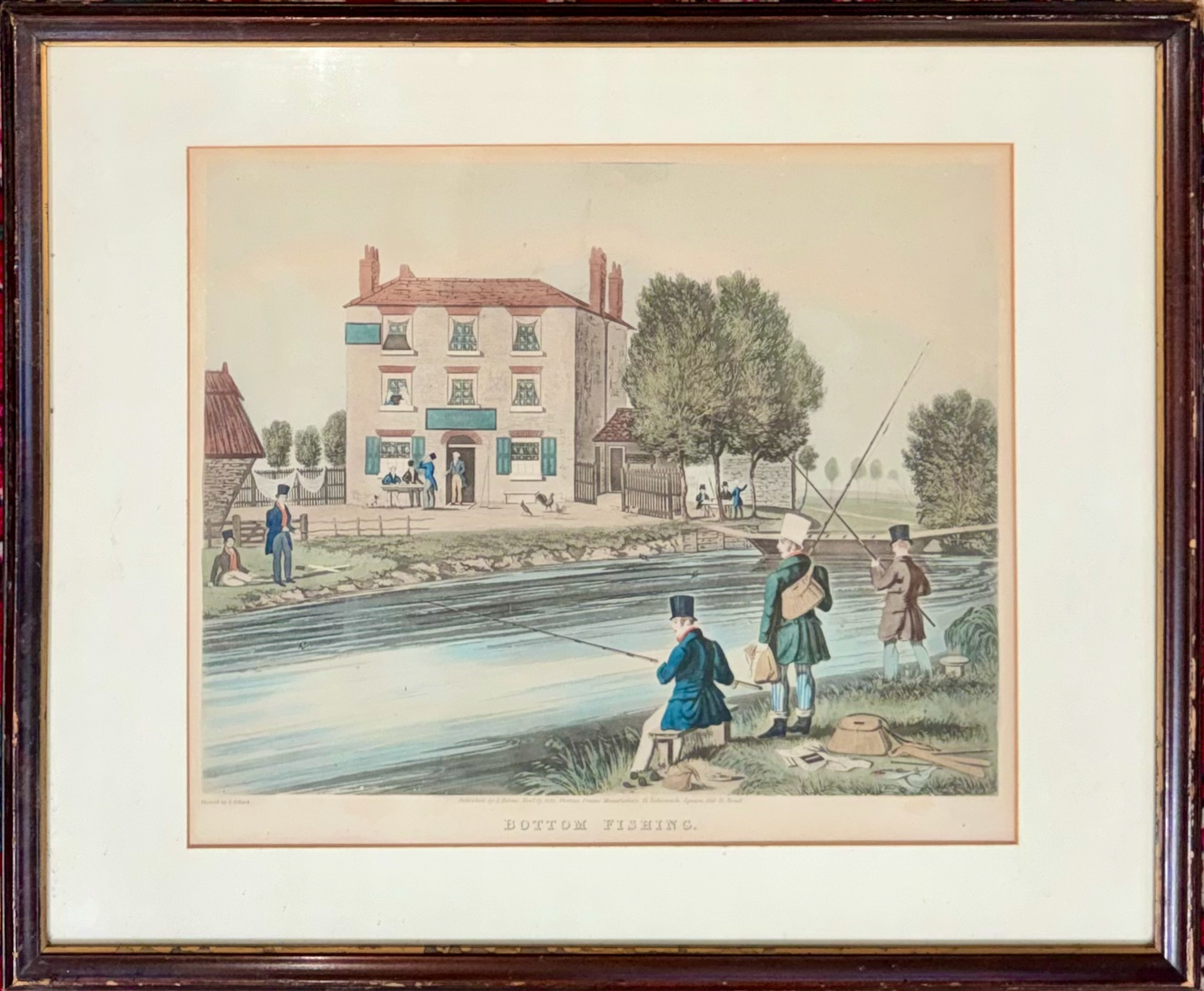 James Pollard, Bottom Fishing, 1831