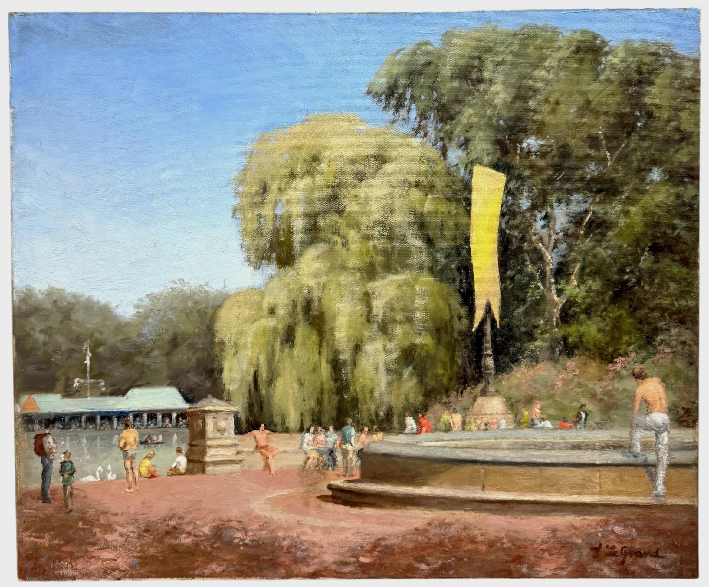 Bethesda Terrace, Central Park, John Legrand