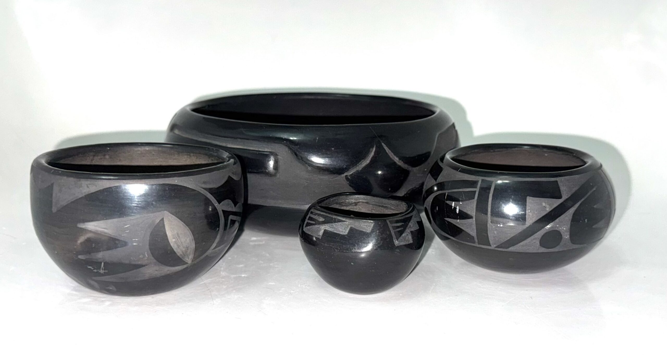 Santa Clara Pueblo Pottery Bowls